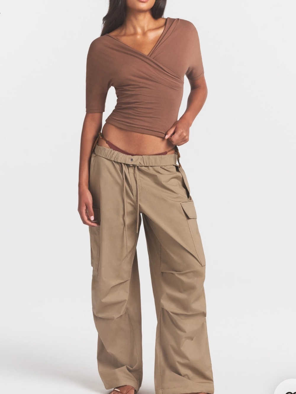 SKIMS Low Rise Cargo Pants